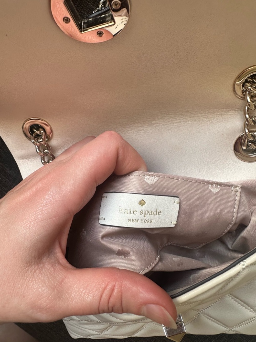 Kate Spade Natalia small flap crossbody leather purse - Picture 4 of 8